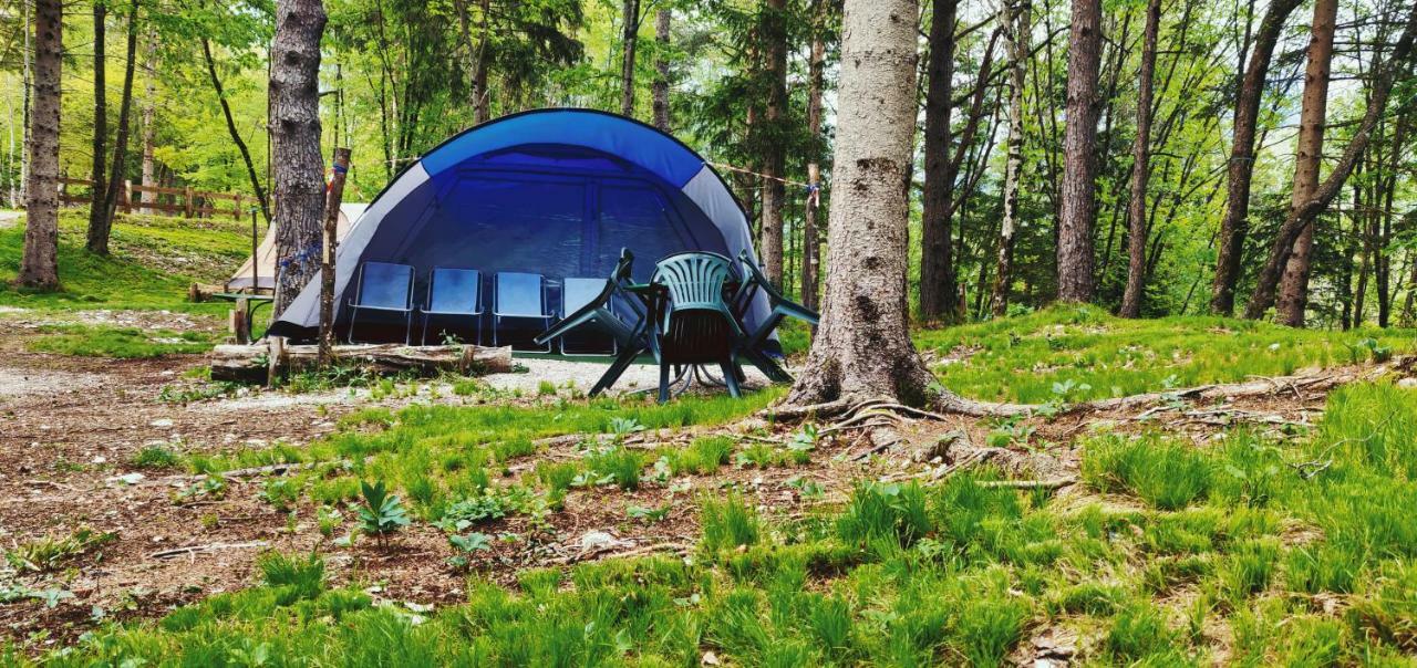 ホテルCamping Vodenca ボヴェツ エクステリア 写真