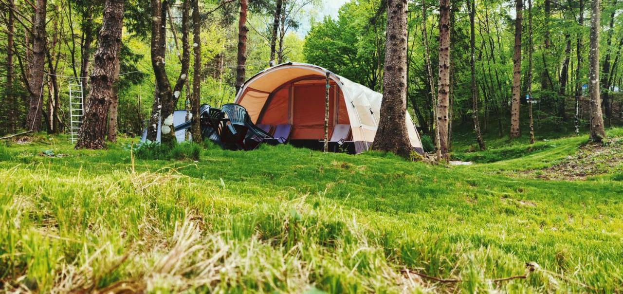 ホテルCamping Vodenca ボヴェツ エクステリア 写真